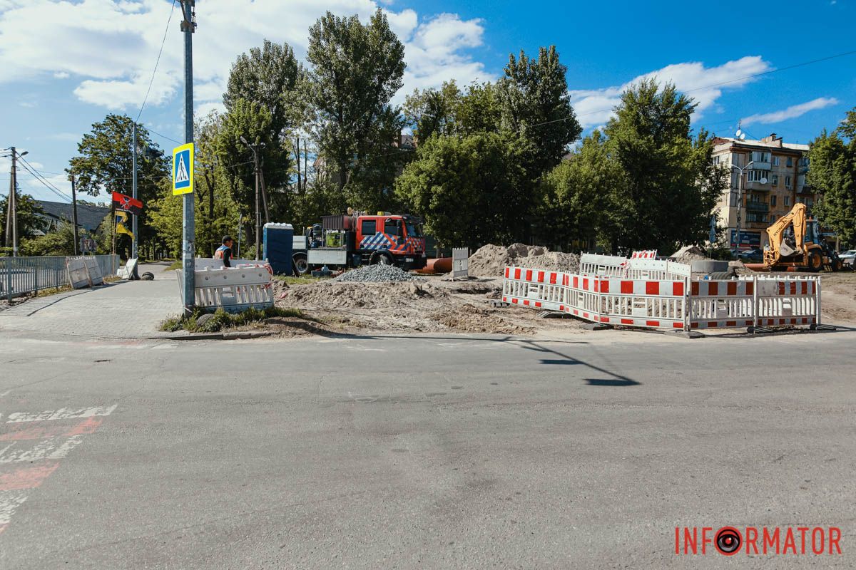 С 8 мая в Днепре перекрыли улицу Героев Спасателей