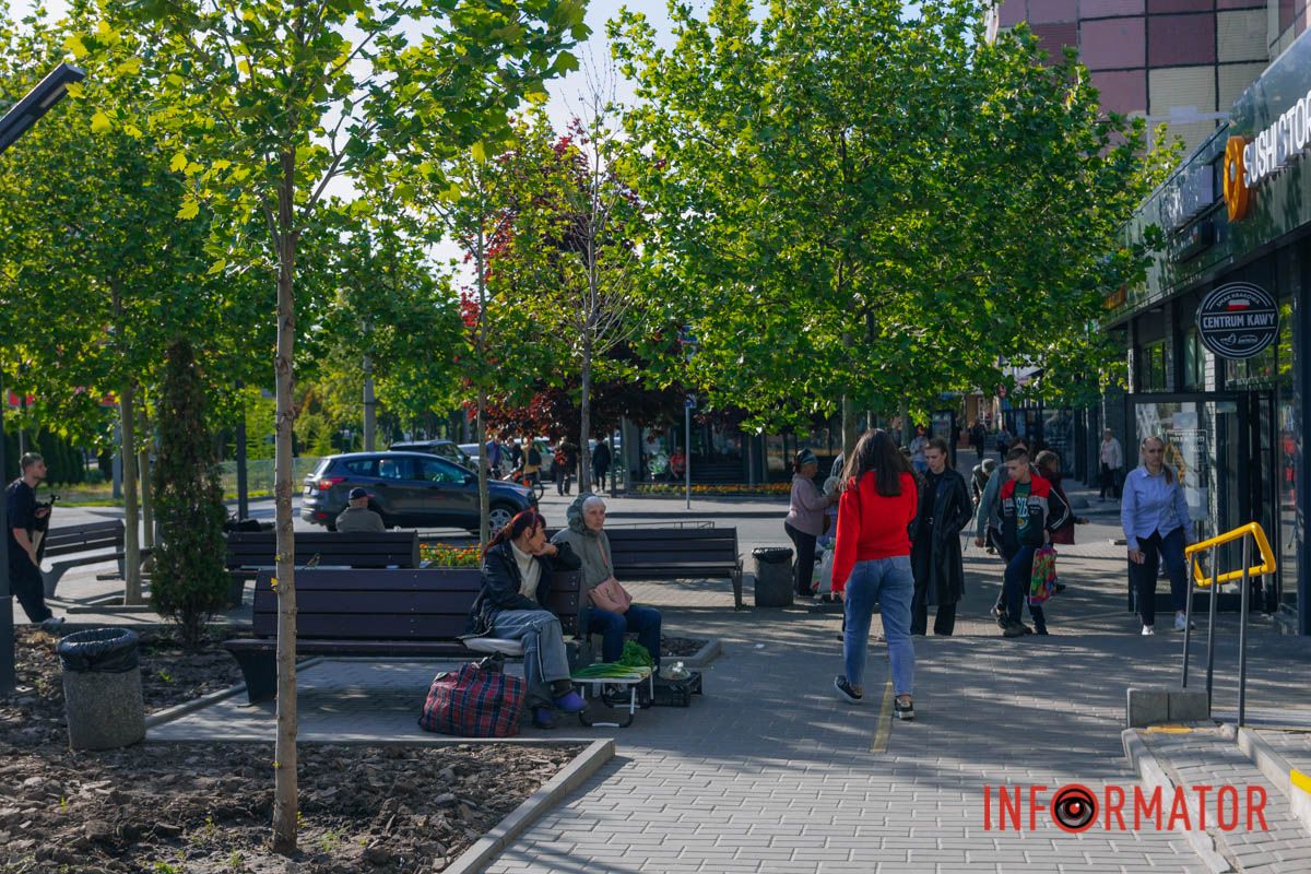 Оживленный участок