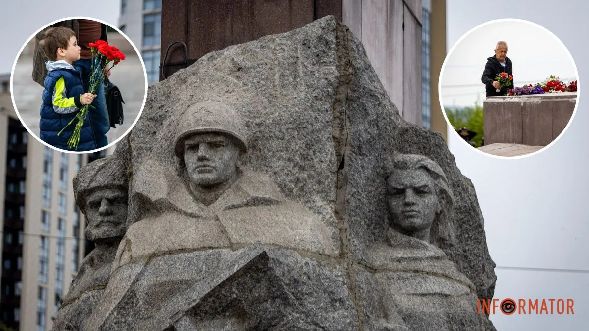 9 травня у Дніпрі: що відбувалось біля Стели Вічної слави