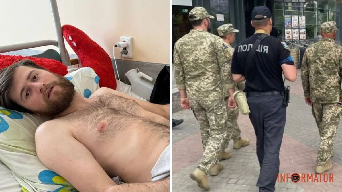 Убегая от ТЦК, днепрянин попал под авто и сломал ногу: что говорит он сам и как объясняют в военкомате