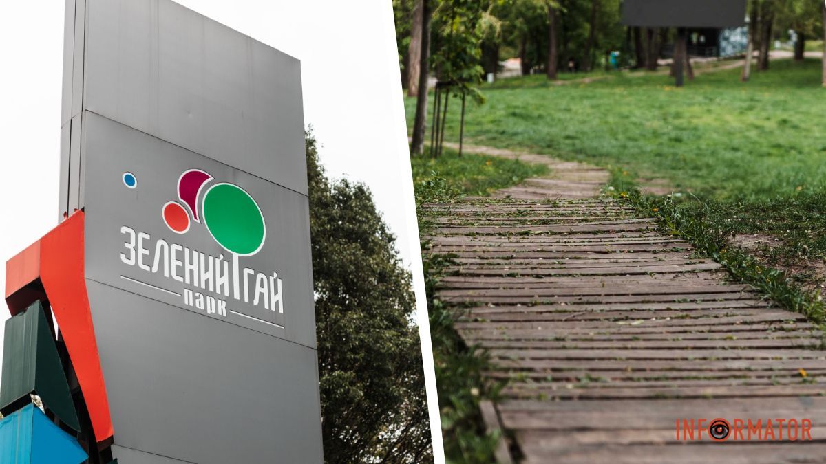 У парку Зелений Гай у Дніпрі хочуть відремонтувати дерев’яні сходи за 2 мільйони гривень