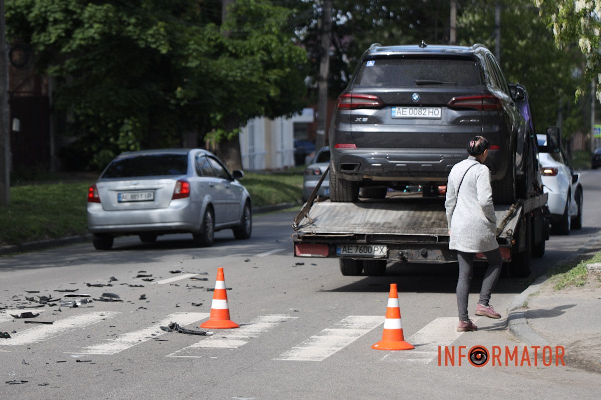 10 мая в Днепре на перекрестке улиц Игоря Сикорского и Сечевых Стрельцов произошла авария