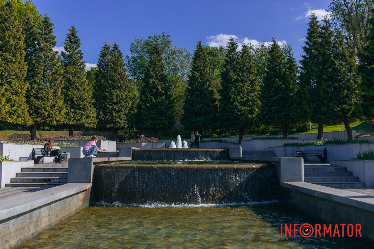 В парке Шевченко в Днепре запустили фонтан: как он выглядит 10