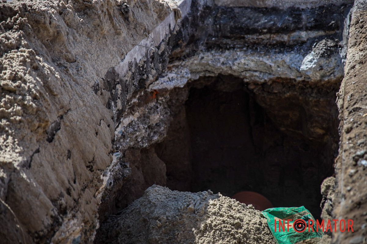 Аварійний колектор Важка техніка та ускладнення руху: що відбувається на проспекті Слобожанському у Дніпрі 15