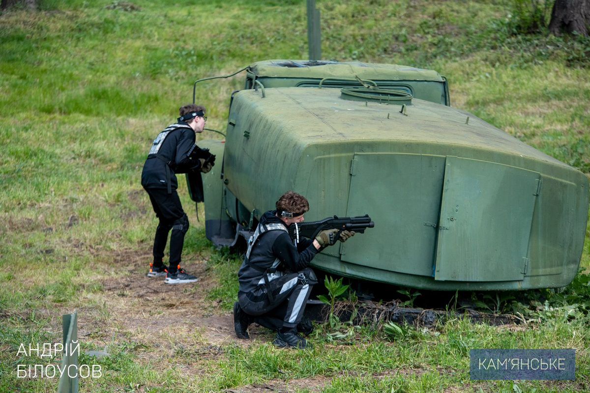 У Кам’янському проходять навчально-польові збори з предмета «Захист України» 1
