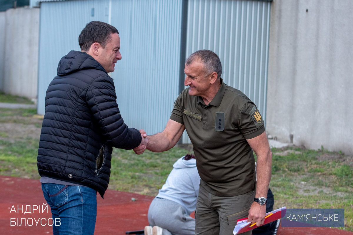 У Кам’янському проходять навчально-польові збори з предмета «Захист України» 5