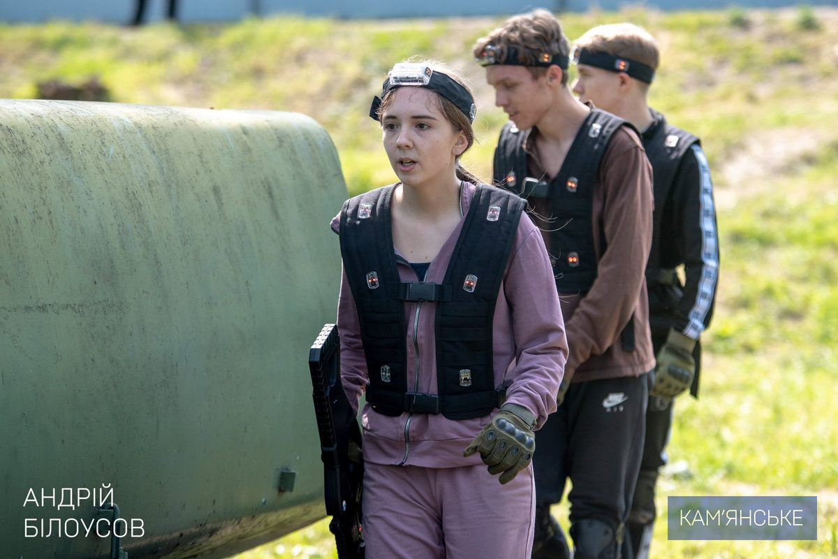У Кам’янському проходять навчально-польові збори з предмета «Захист України» 7