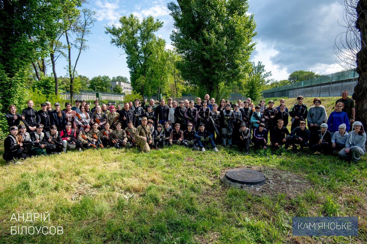 У Кам’янському проходять навчально-польові збори з предмета «Захист України» 8