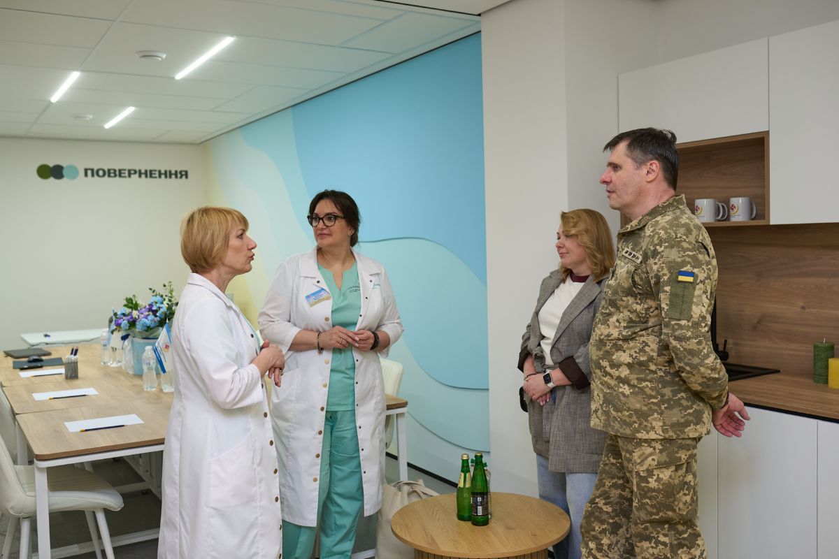 Современный и комфортный центр ментального здоровья для военных, ветеранов и членов их семей начал работу в городе Днепр