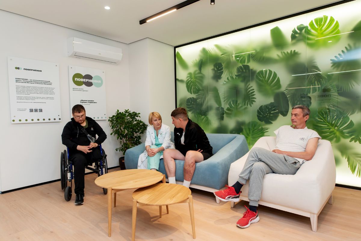 На первом этапе проекта планируется создать не менее 25 центров "Возвращение" по всей Украине.