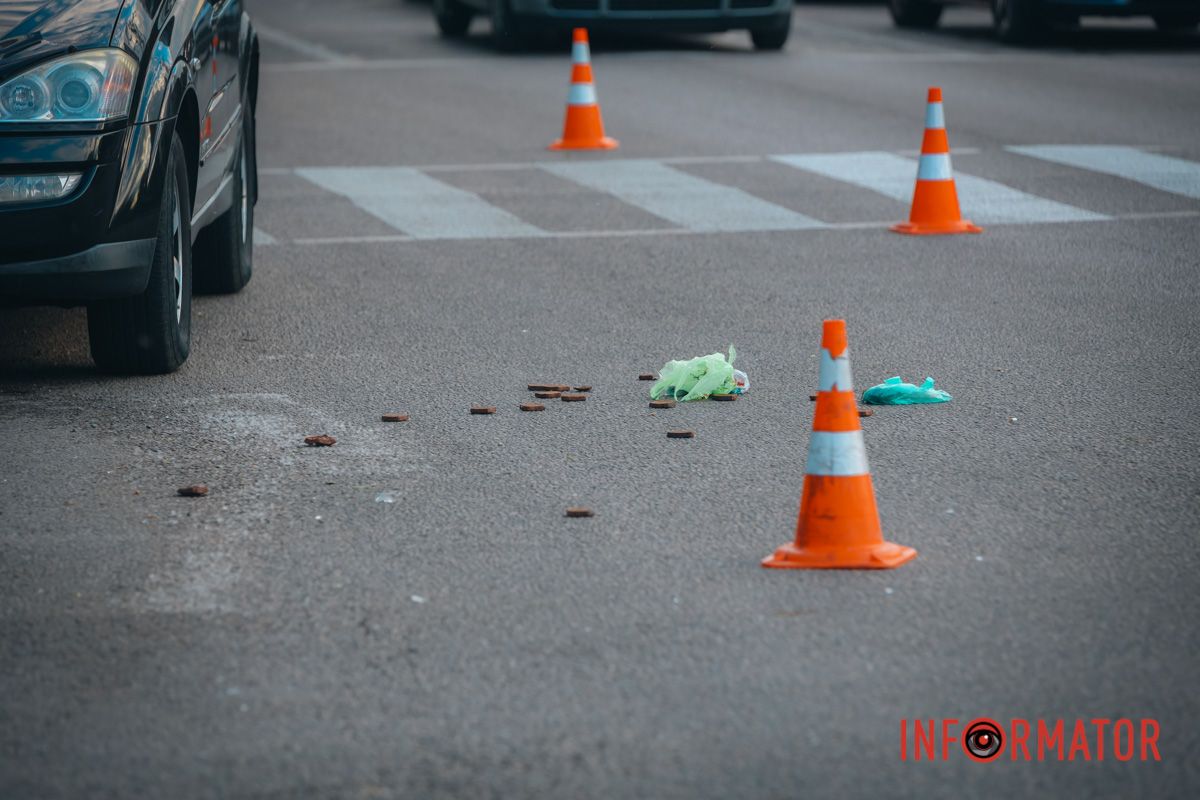 Тут під колеса SsangYong потрапила жінка