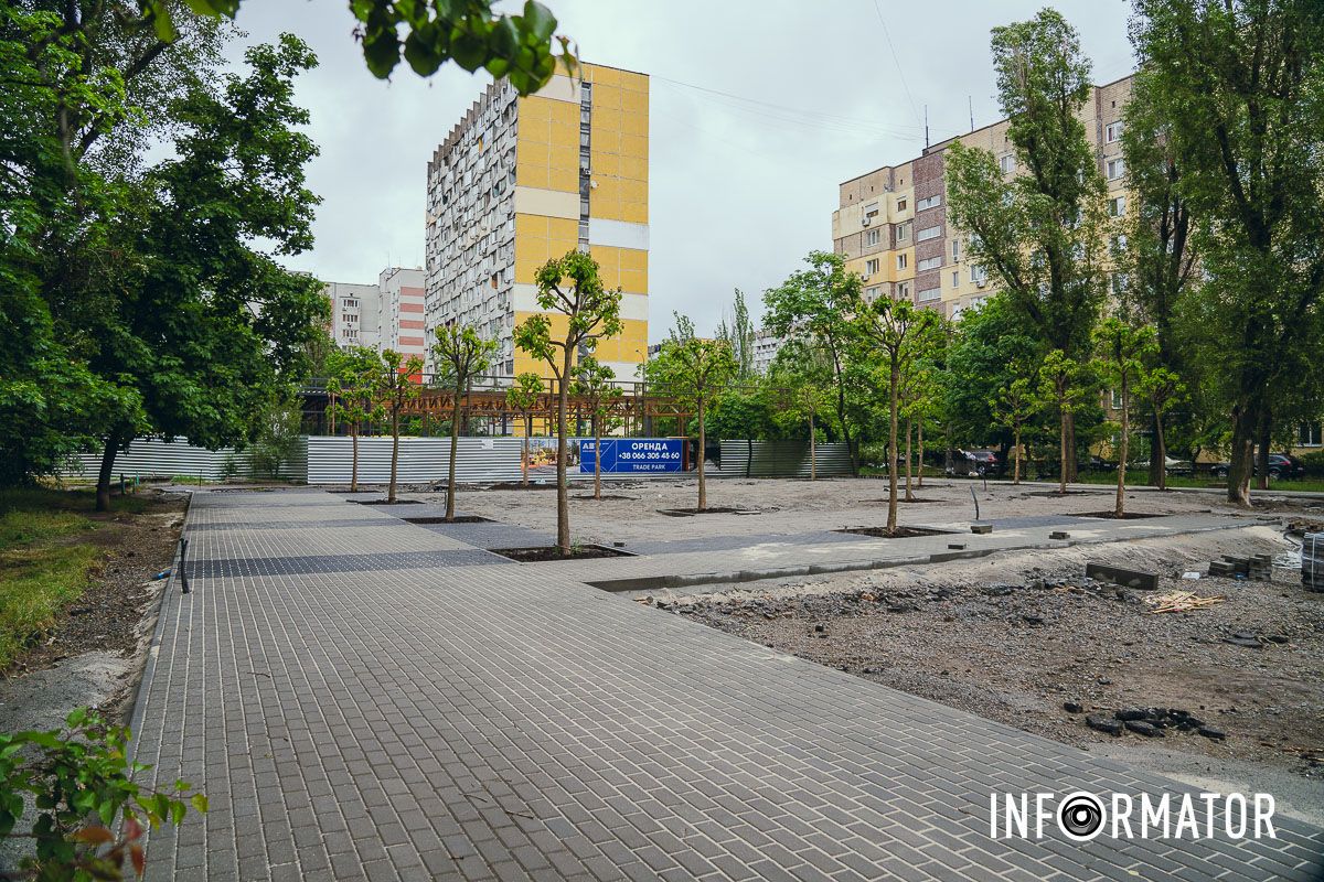 В Днепре на Победе появятся торговые павильоны и обустроят сквер 2