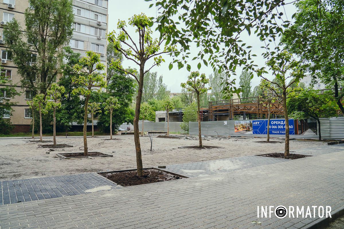 В Днепре на Победе появятся торговые павильоны и обустроят сквер 5