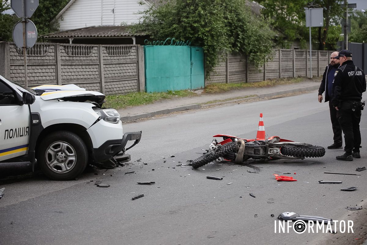 У неділю, 18 травня, у Дніпрі на перехресті вулиць Вітчизняна та Солончакова сталася ДТП