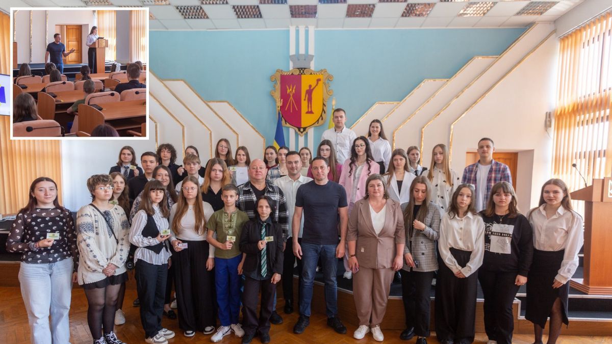В Каменском основали Объединение ученического самоуправления для усиления участия молодых людей в жизни города