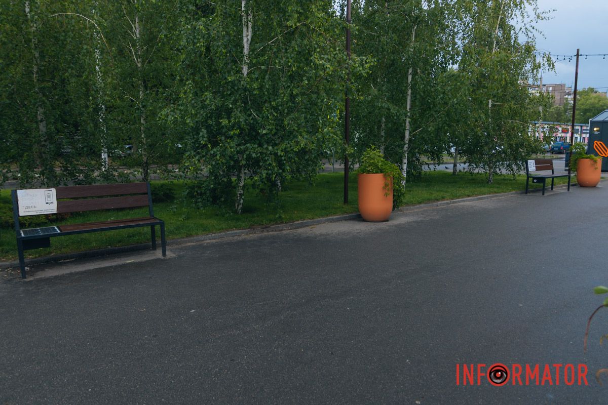 Таких рядов в сквере всего две