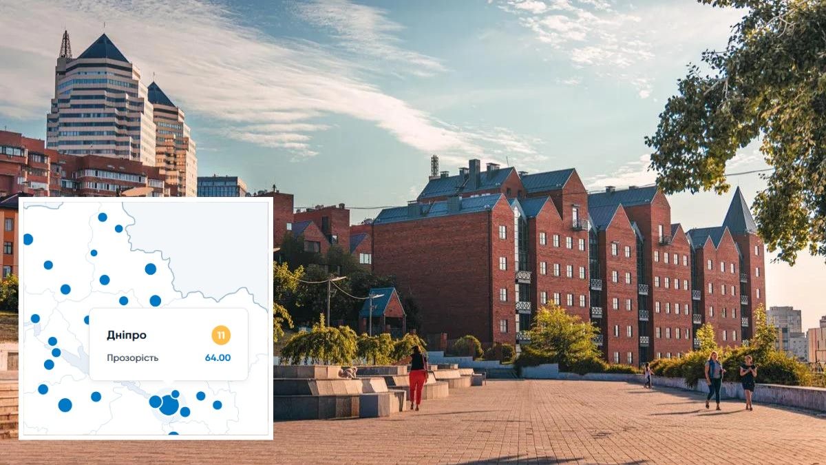 Днепр перестал быть "прозрачным городом"