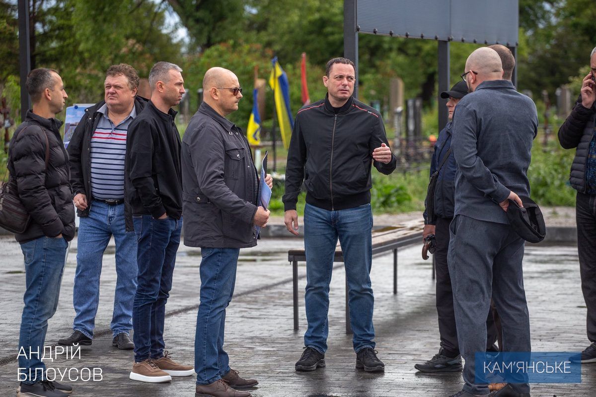 В Каменском начался второй этап строительства мемориального комплекса 3