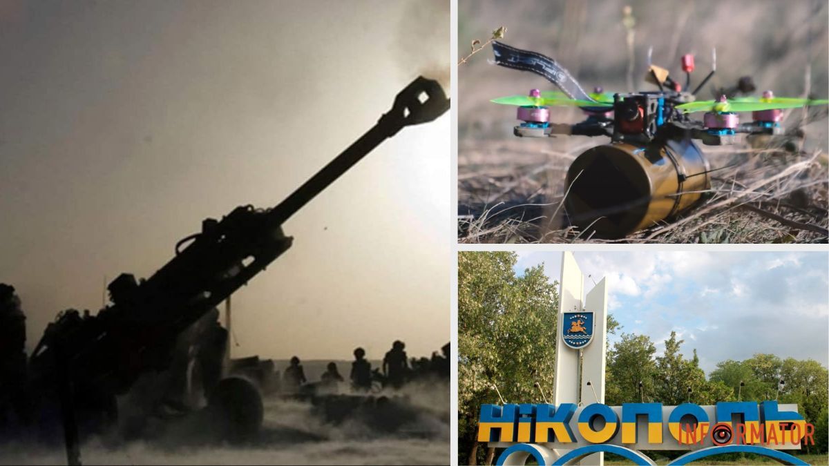 Армія країни-агресорки вдарила безпілотниками по Нікопольському та Криворізькому районах