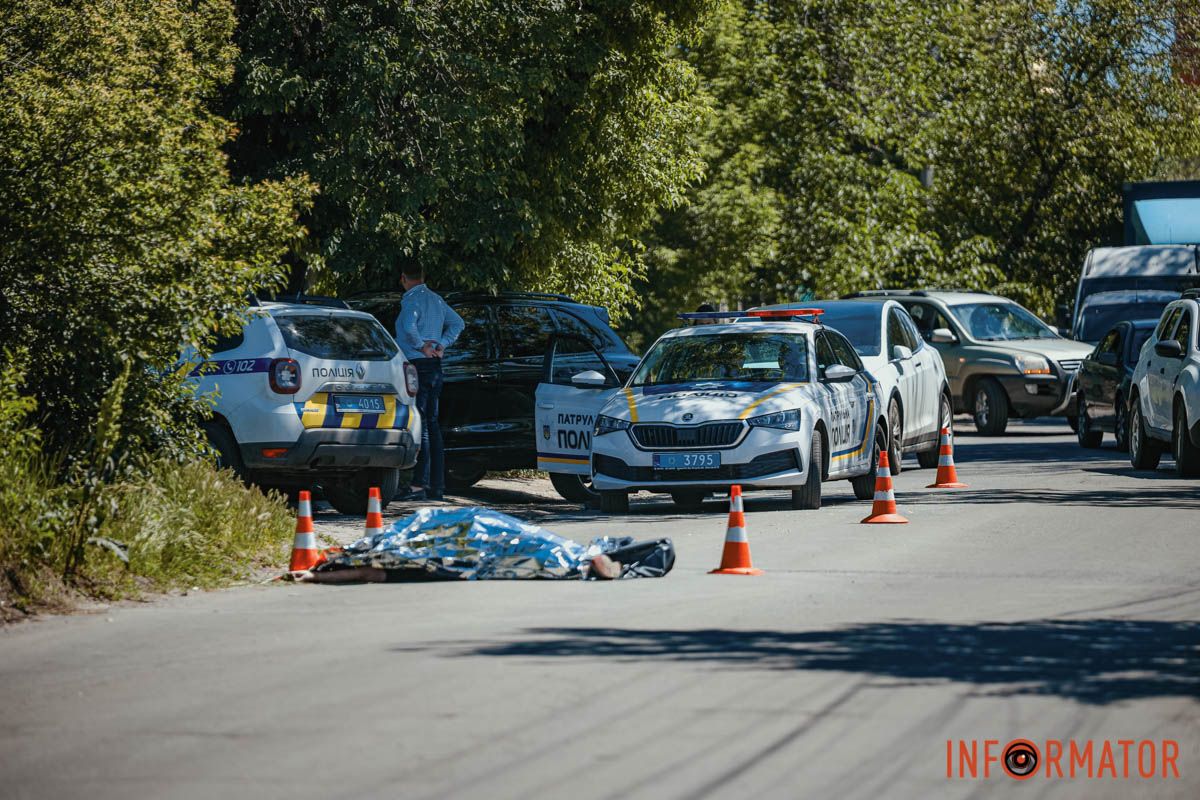 На улице Гаевой мотоциклист на Suzuki сбил пешехода В Днепре на Игре мотоциклист насмерть сбил пешехода 2