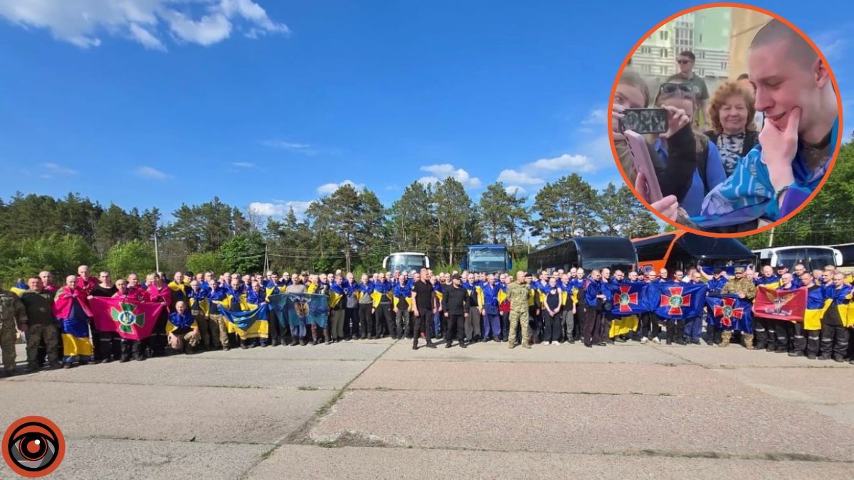 Перша частина обміну 1000 на 1000: з полону додому повернувся воїн із Павлограда