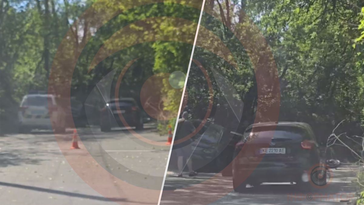 У Дніпрі на вулиці Андрійченка Chevrolet зіткнувся з мотоциклом Yamaha: постраждав водій двоколісного