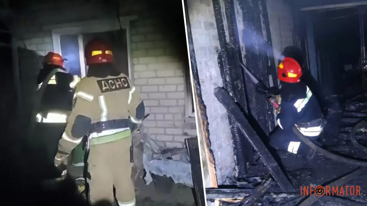 У Дніпропетровській області палали будинок та літня кухня: постраждали діти