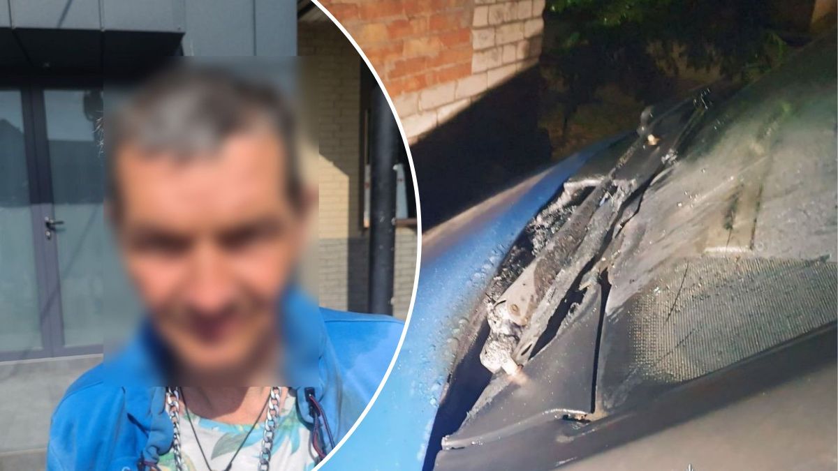 У Дніпрі на Калнишевського чоловік підпалив “Газель” та кинув сумку з доказами неподалік