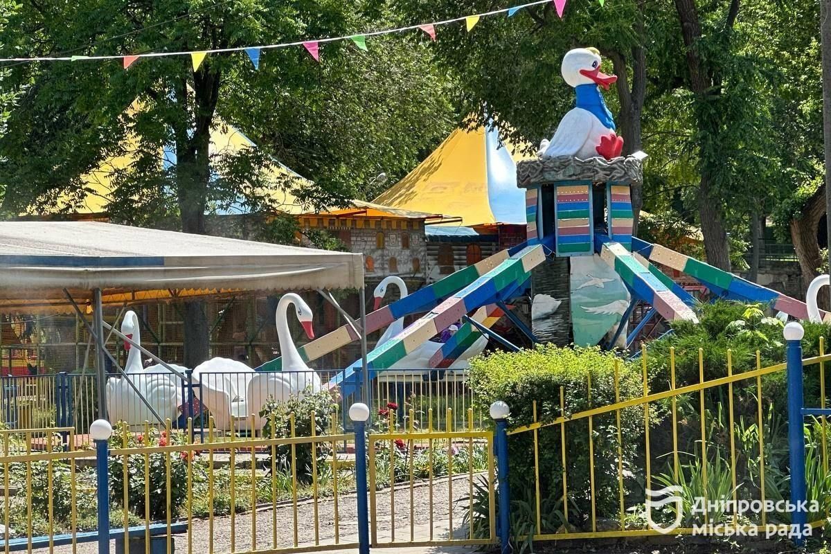 Все аттракционы ежегодно проходят техническое обследование.