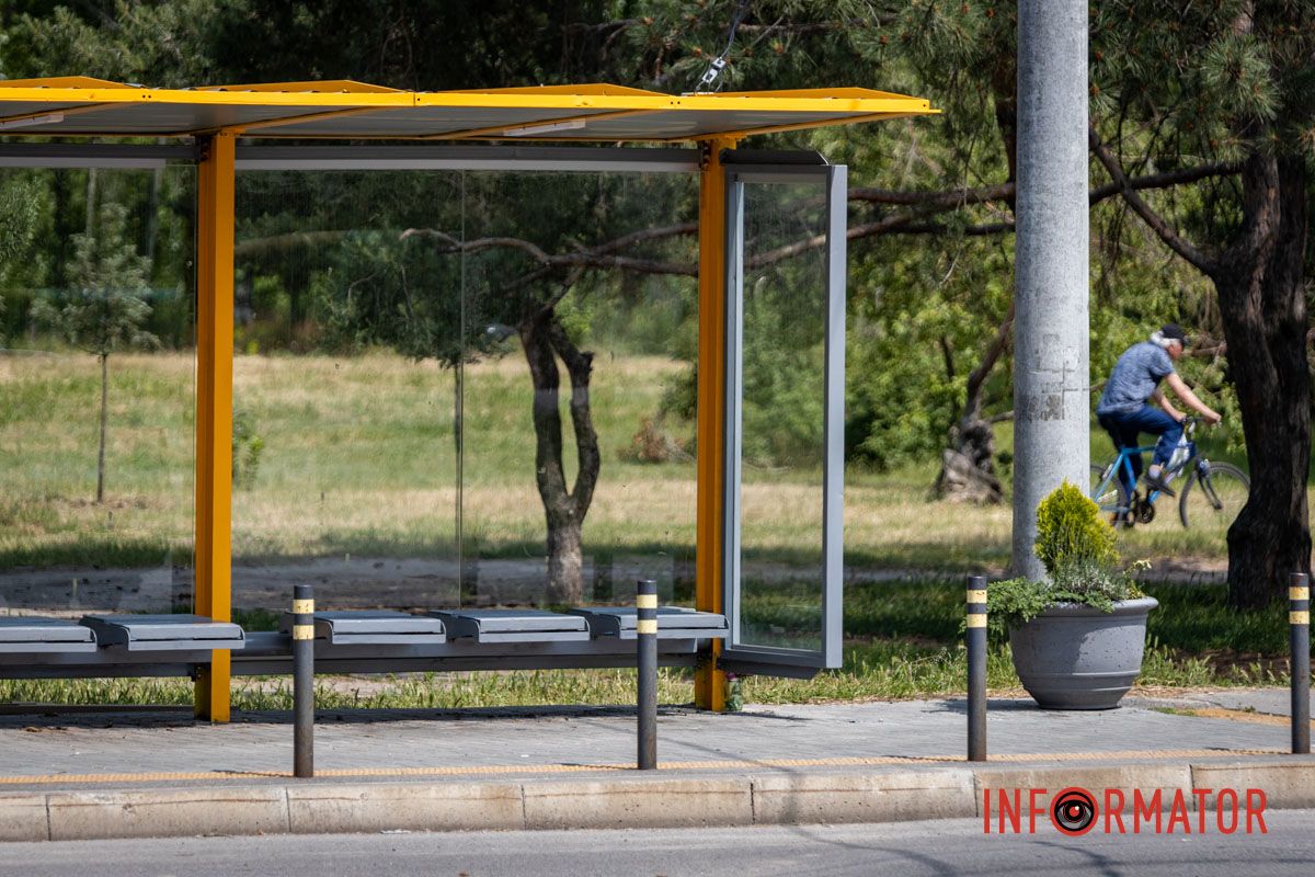 Зупинка, де був створений "народний меморіал" Зупинка, де був створений "народний меморіал"