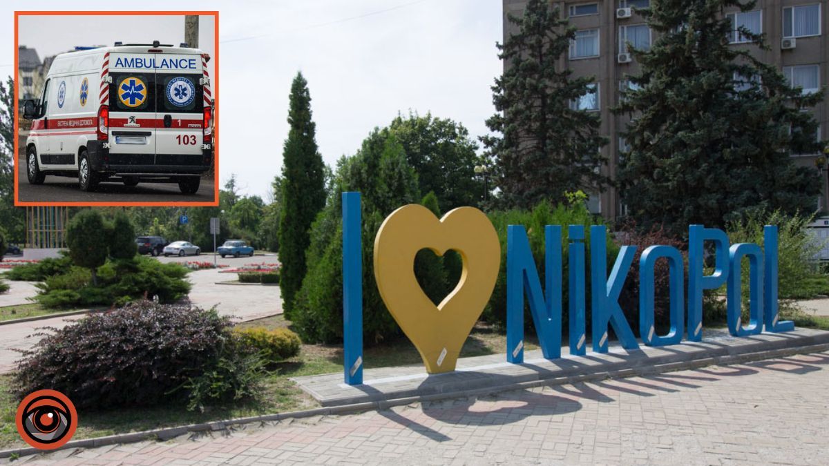 У Нікополі росіяни скинули з БпЛА снаряд: постраждав чоловік, є руйнування