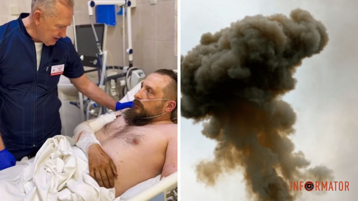 "Вражеский дрон влетел прямо под ноги": в Днепре спасают воина с норвежскими корнями