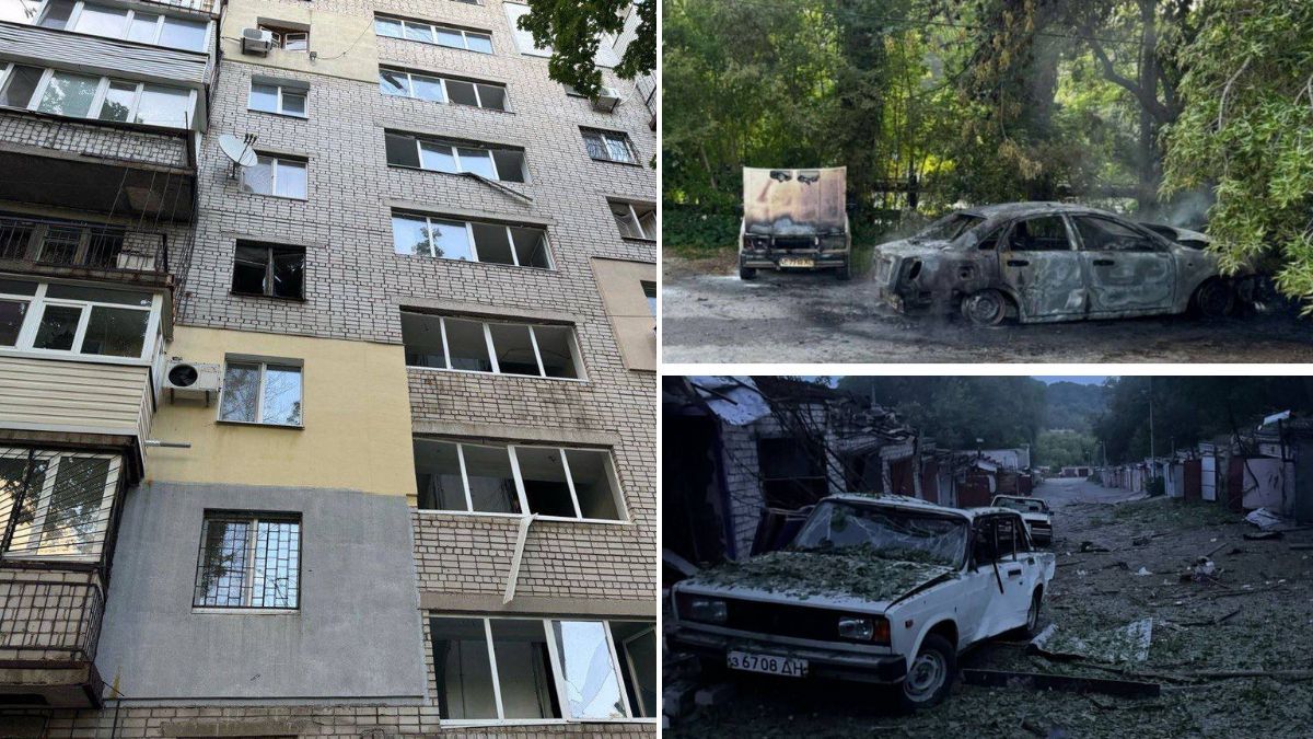 Багатоповерхівки, підприємство та навчальний заклад: в ОВА розповіли про наслідки комбінованої атаки по Дніпру