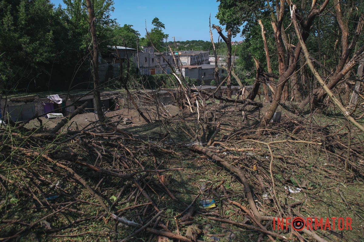Комбинированная ракетная атака по Днепру 7 июня: фоторепортаж Информатора 31