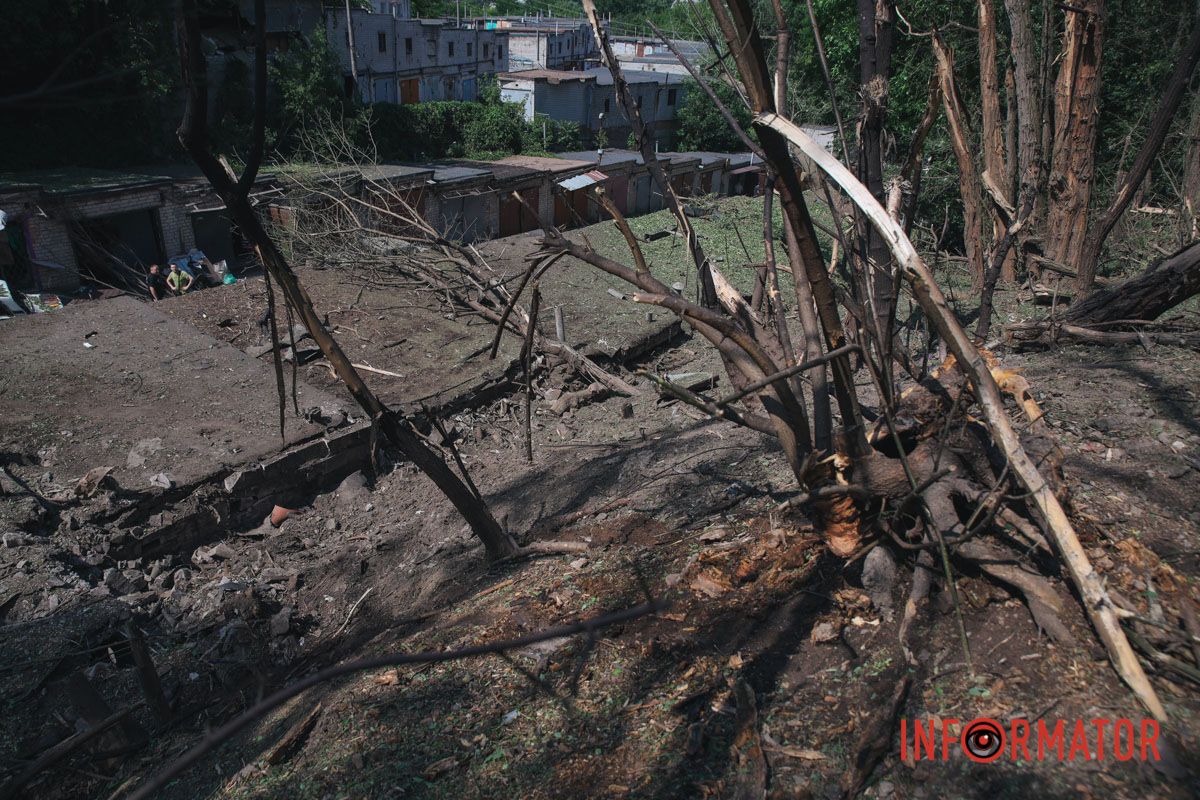 Комбинированная ракетная атака по Днепру 7 июня: фоторепортаж Информатора 38