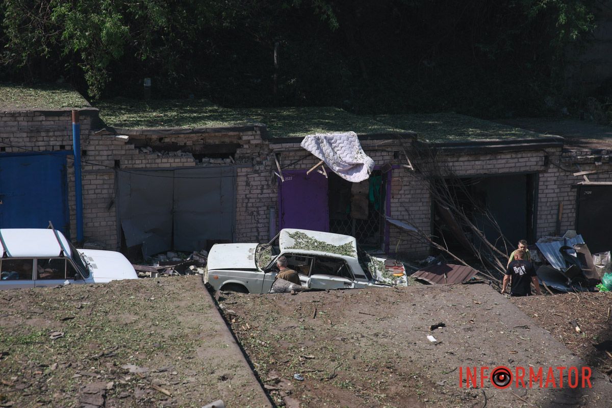 Комбинированная ракетная атака по Днепру 7 июня: фоторепортаж Информатора 35