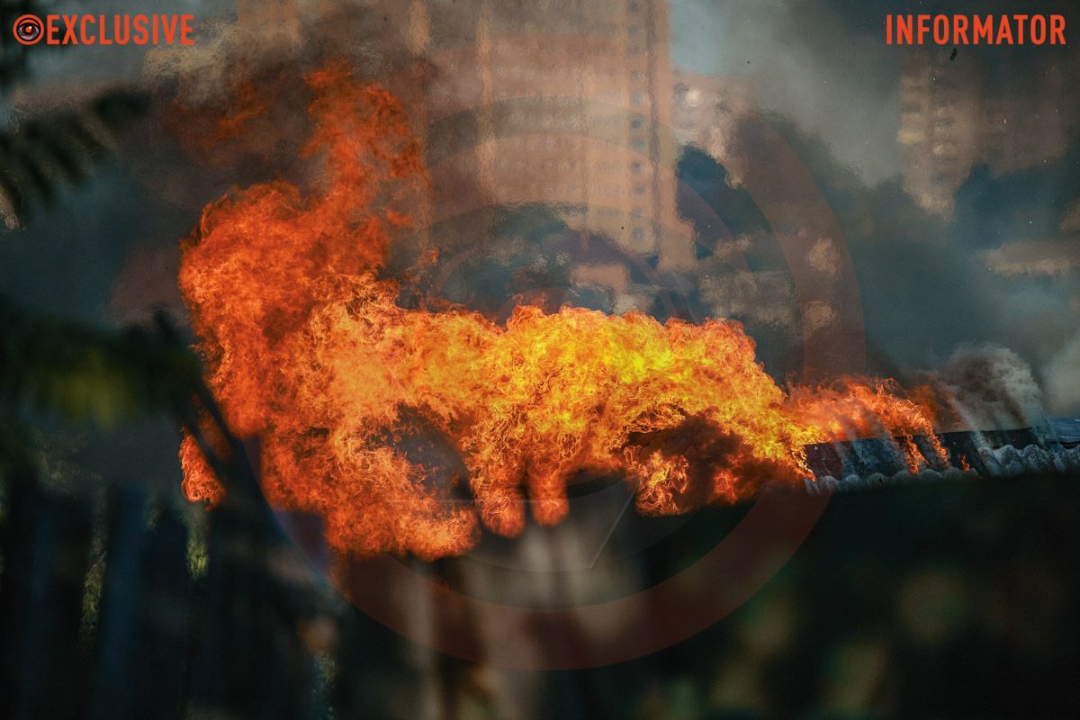 Столб дыма виден с разных точек города: в Днепре сильно пылает дом, раздаются взрывы 20