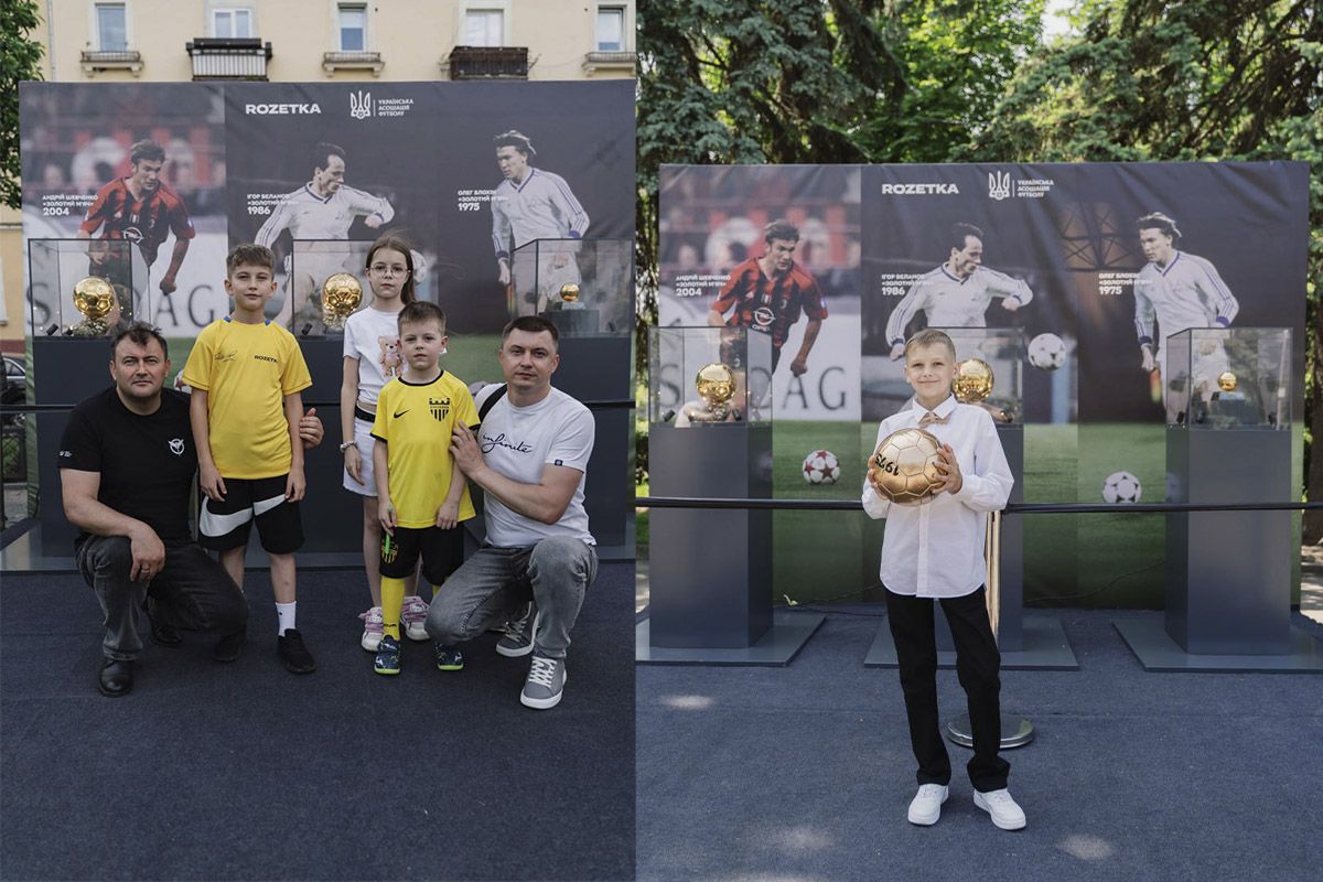 Лише 10 червня - 3 "Золоті м'ячі" у Дніпрі Лише 10 червня - 3 "Золоті м'ячі" у Дніпрі