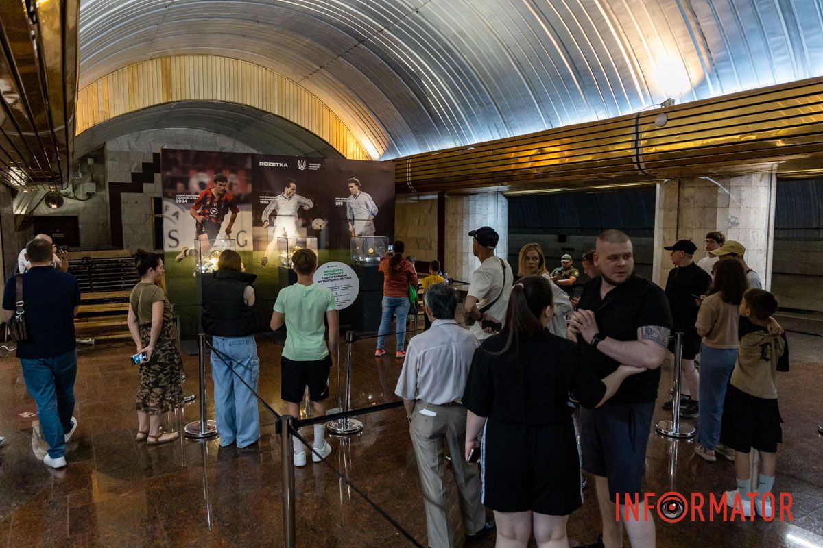 Впервые сразу три «Золотых мяча» на один день приехали в Днепр 13