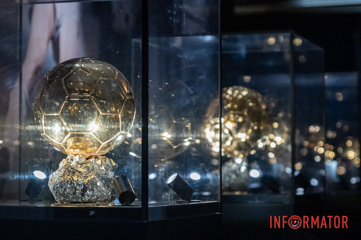 Впервые сразу три «Золотых мяча» на один день приехали в Днепр.