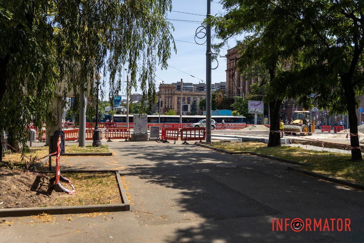 Загалом роботи триватимуть п’ять місяців — до 30 жовтня Як просуваються дорожні роботи на проспекті Яворницького у Дніпрі 10