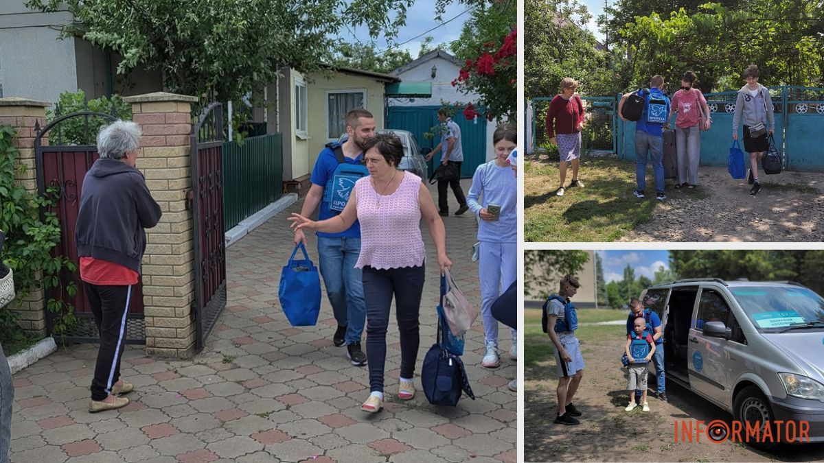 В Днепропетровской области провели массовую эвакуацию из прифронтовых сел