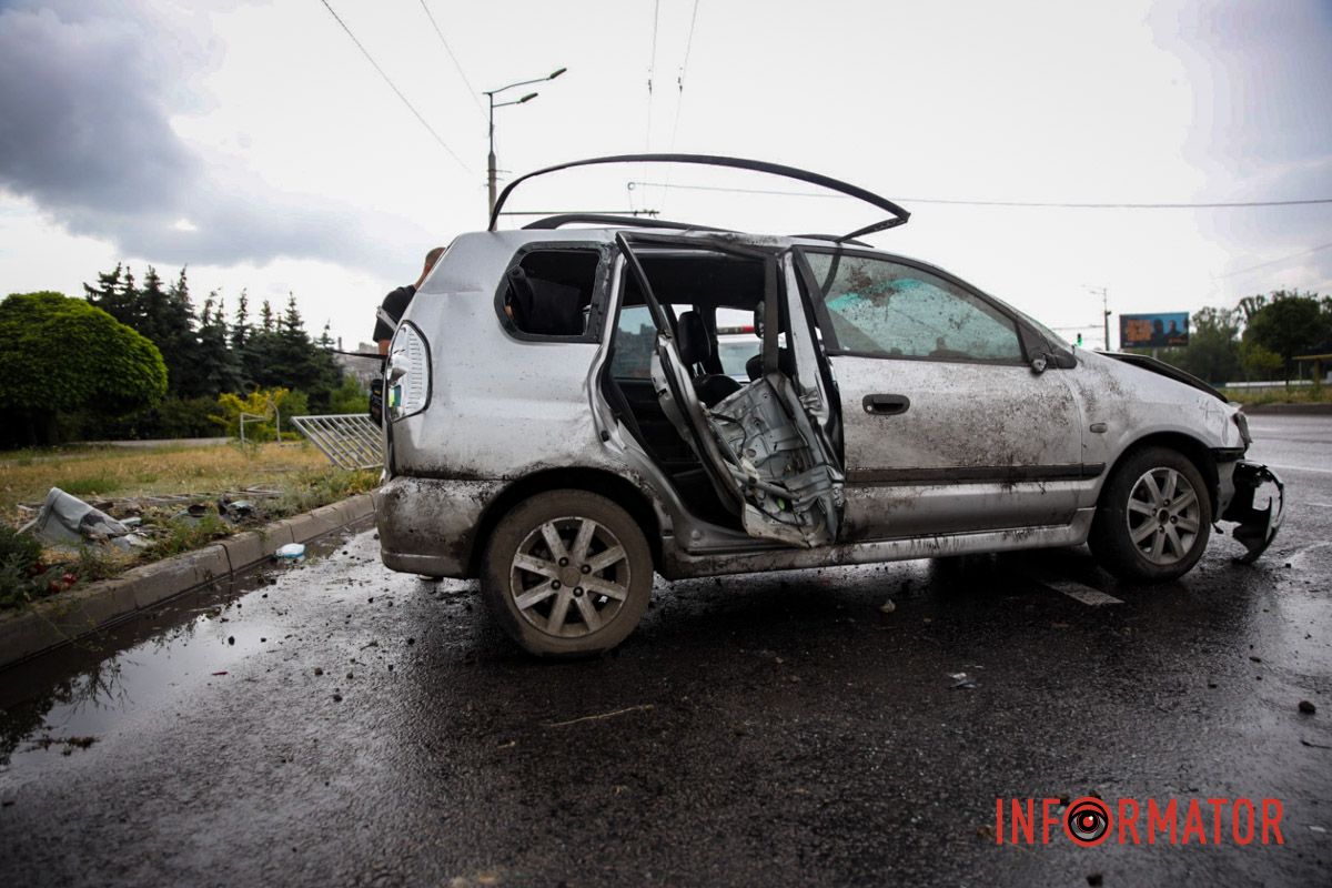 За попередньою інформацією, машина їхала по Набережній Заводській у напрямку центру За попередньою інформацією, машина їхала по Набережній Заводській у напрямку центру