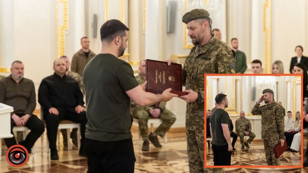Прошел путь от солдата к офицеру: штурмовик из Днепра Вячеслав Фесюра получил "Золотую Звезду" от Зеленского