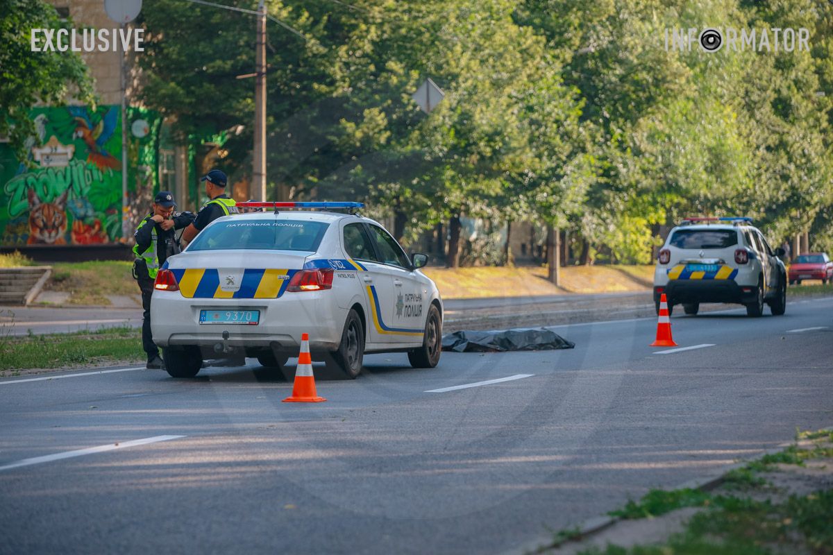 20 червня на проспекті Мазепи (колишньому проспекті Петровського) сталася аварія