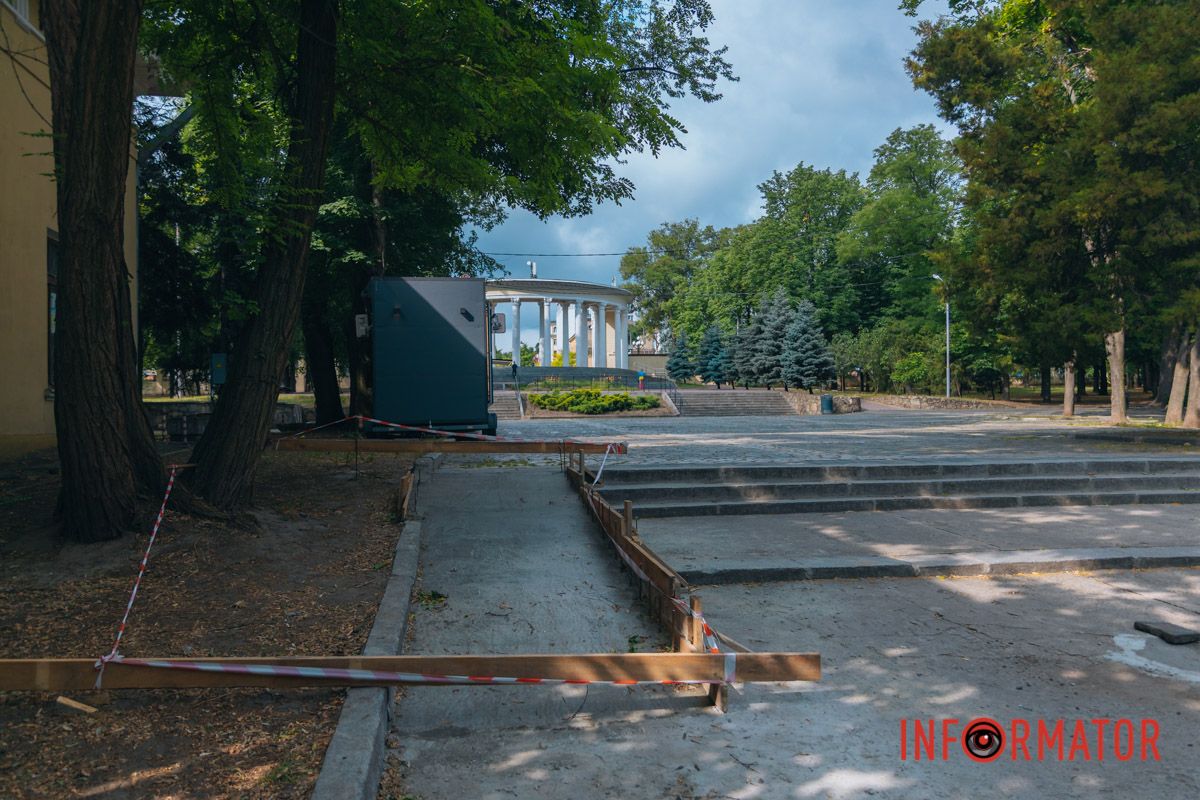 Парк Шевченко попал в карту первого безбарьерного маршрута Днепра