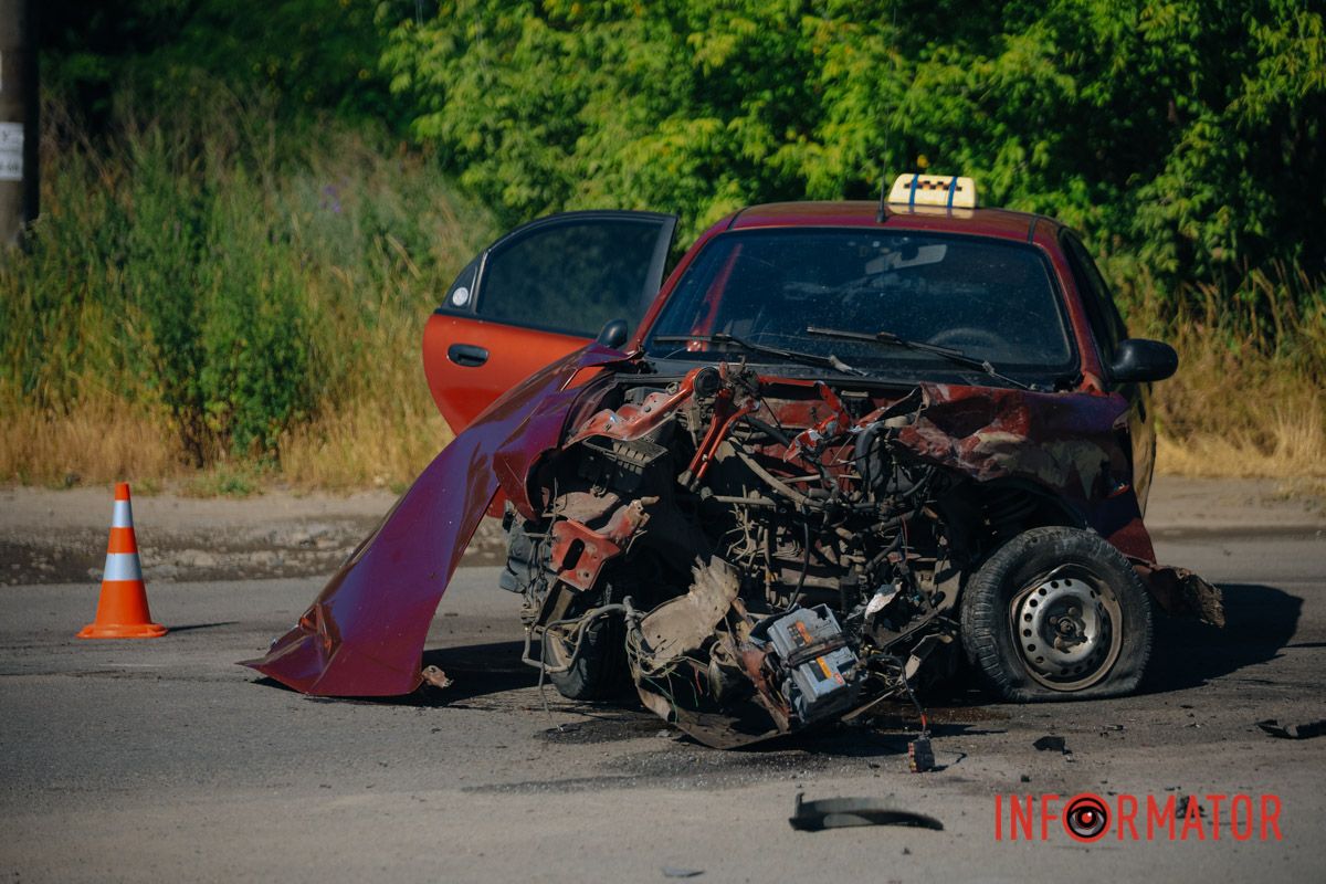 У Дніпрі 24 червня на вулиці Березинській сталася ДТП