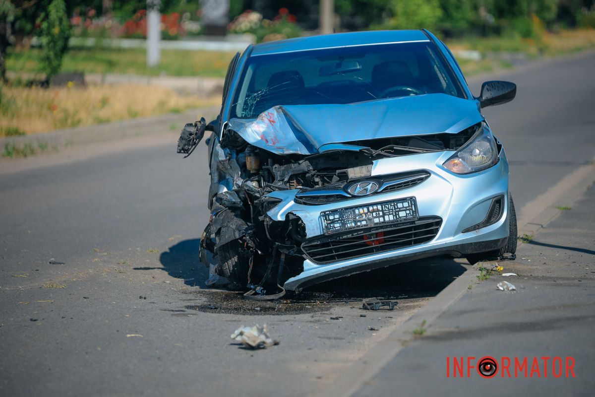 В результаті зіткнення з Daewoo вилетів двигун