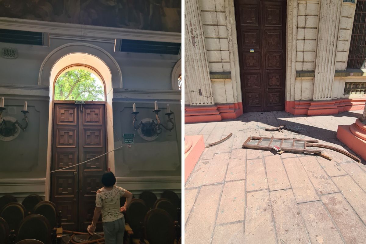 Наслідки атаки в Органній залі Наслідки атаки в Органній залі