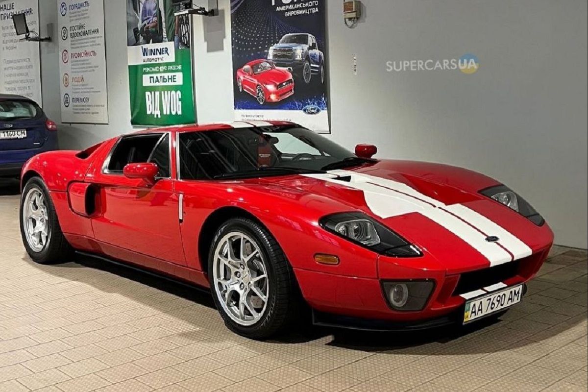 Ford GT у Києві: осінь 2024 року Ford GT у Києві: осінь 2024 року